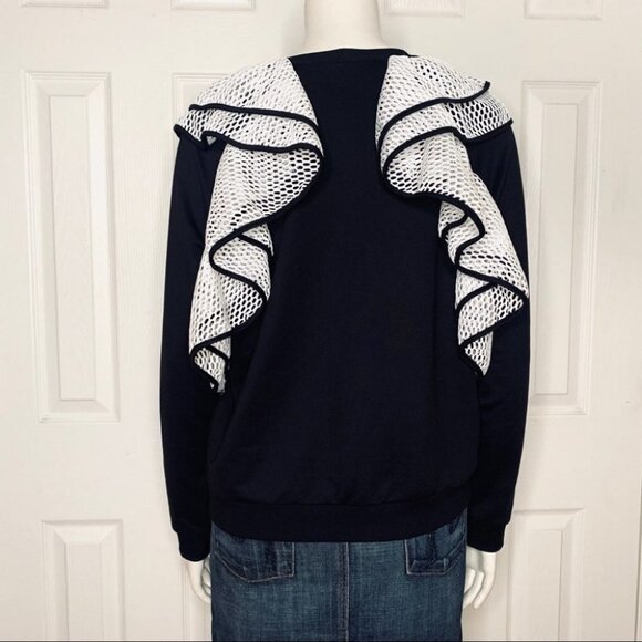 IMPERIAL famous Le  SPORT-CHIC black sweater women size small - Picture 8 of 8